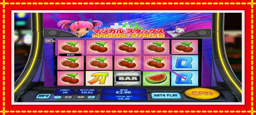 Slot machine Magical Stacks with access to free game online, picture 2