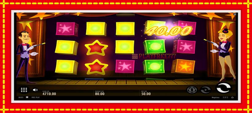 Slot machine Magicious with access to free game online, picture 3