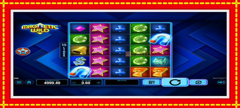 Slot machine Magnetic Wild with access to free game online, picture 1