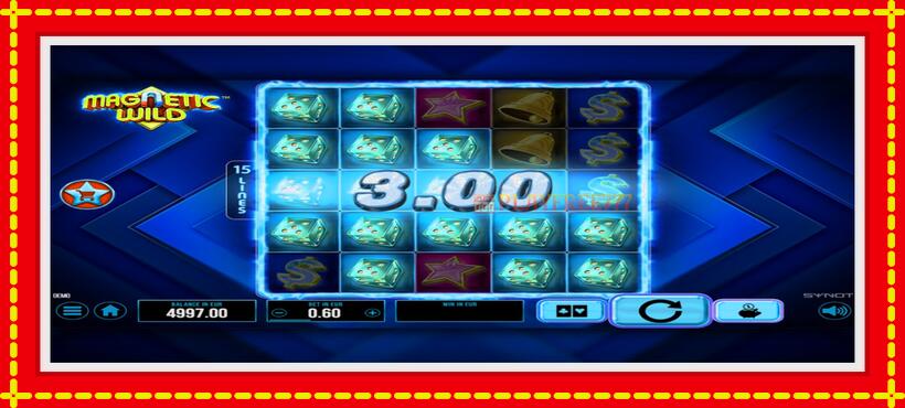 Slot machine Magnetic Wild with access to free game online, picture 2