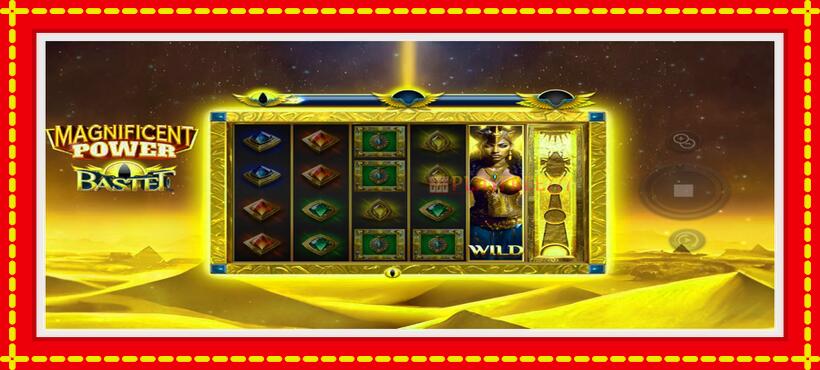 Slot machine Magnificent Power Bastet with access to free game online, picture 3