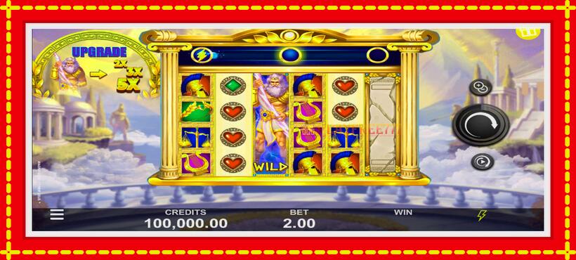 Slot machine Magnificent Power Zeus with access to free game online, picture 1