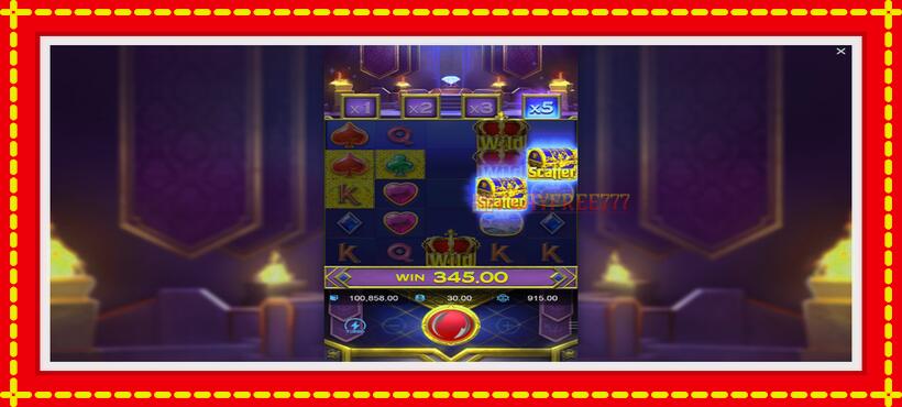 Slot machine Majestic Treasures with access to free game online, picture 4