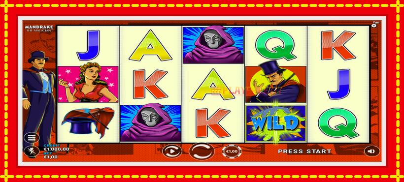 Slot machine Mandrake the Magician with access to free game online, picture 2