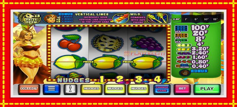 Slot machine Maria Lapiedra Carnaval with access to free game online, picture 3