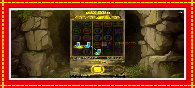 Slot machine Max Gold with access to free game online, picture 4