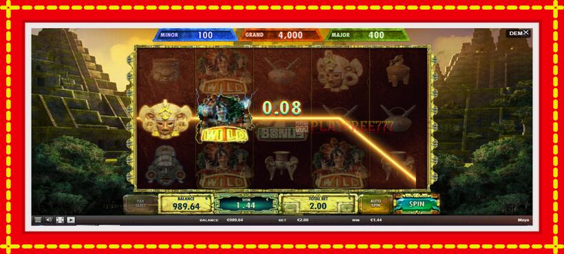 Slot machine Maya with access to free game online, picture 4