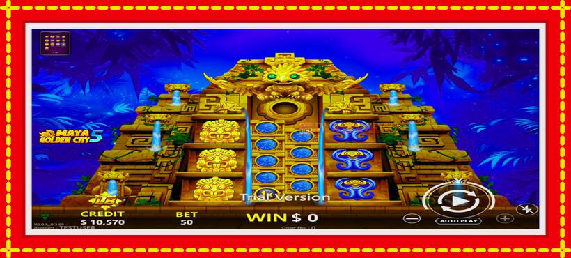 Slot machine Maya Golden City 5 with access to free game online, picture 1