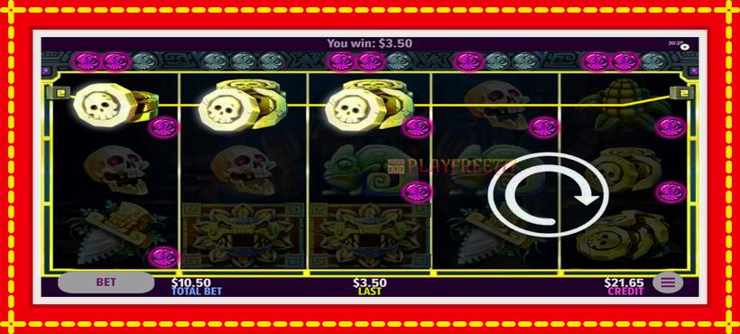 Slot machine Mayan Power with access to free game online, picture 3