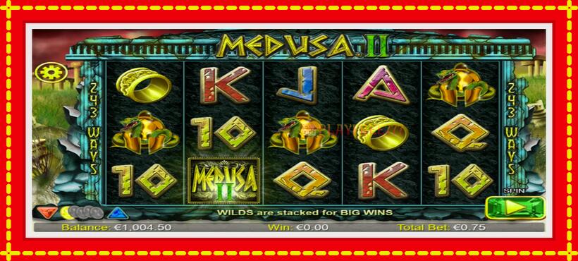 Slot machine Medusa 2 with access to free game online, picture 1