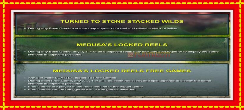 Slot machine Medusa 2 with access to free game online, picture 4