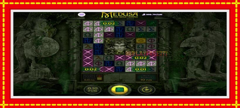 Slot machine Medusa The Wild Temple with access to free game online, picture 3