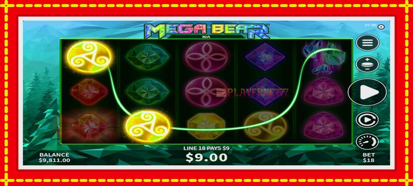 Slot machine Mega Bear with access to free game online, picture 4