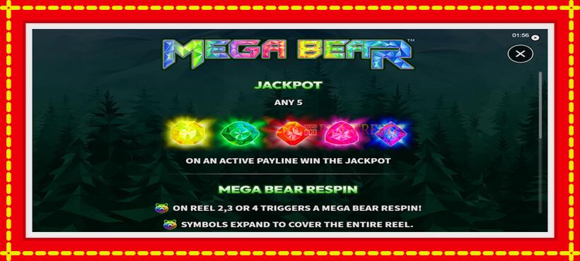 Slot machine Mega Bear with access to free game online, picture 5