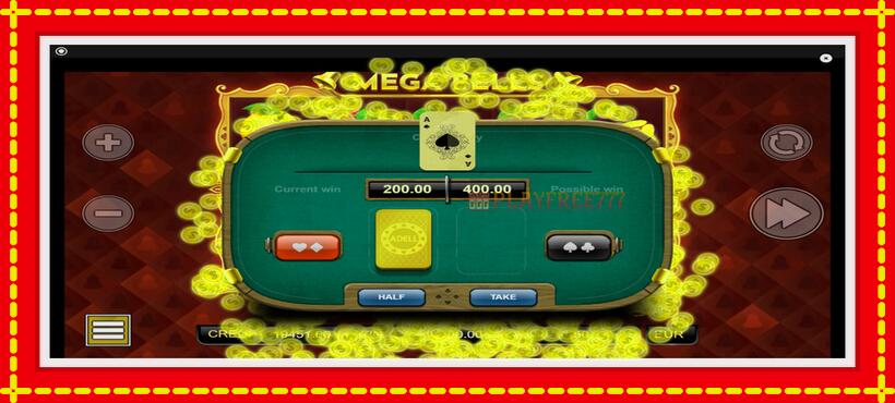 Slot machine Mega Bells with access to free game online, picture 4