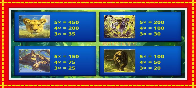 Slot machine Mega Cats Mega Reel with access to free game online, picture 4