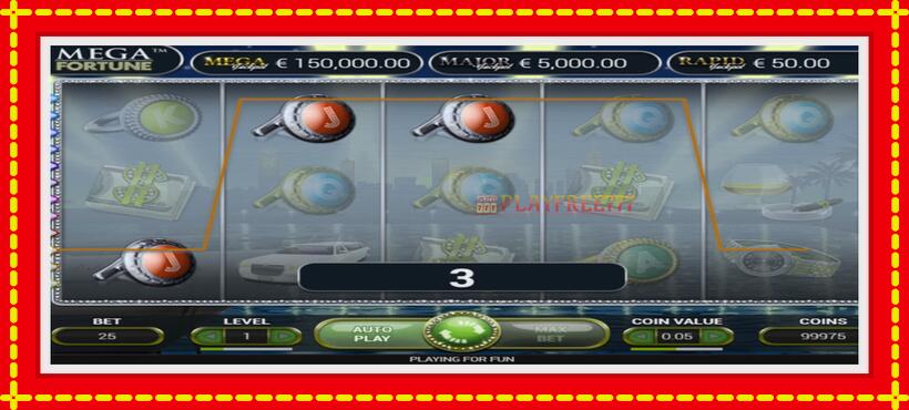 Slot machine Mega Fortune with access to free game online, picture 5