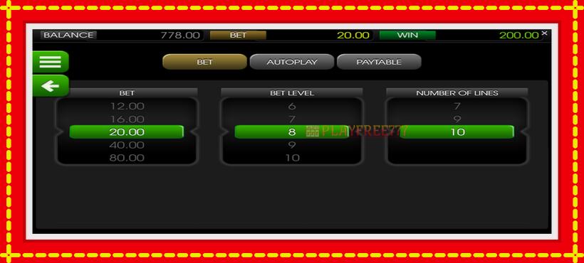 Slot machine Mega Gems with access to free game online, picture 7