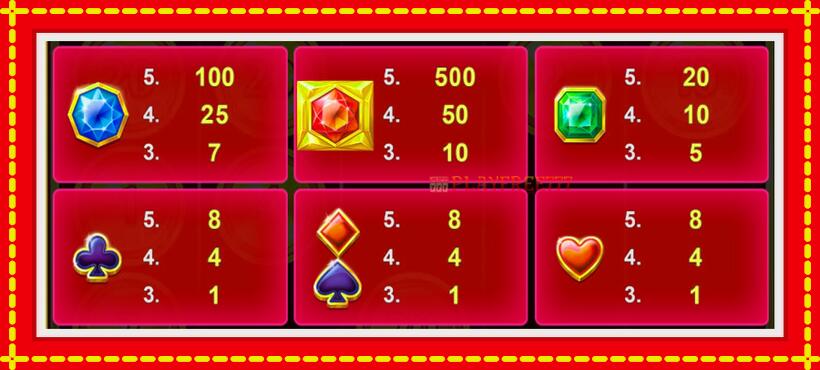 Slot machine Mega Lucky Diamonds Hold & Win with access to free game online, picture 4