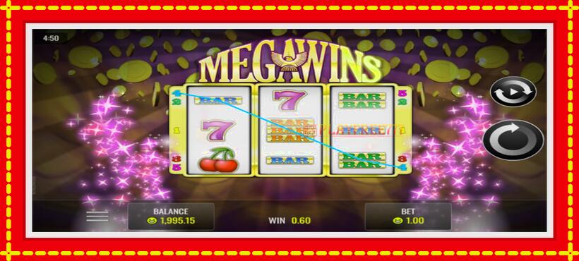 Slot machine Megawins with access to free game online, picture 2