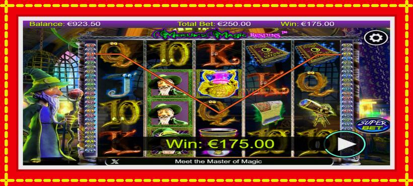 Slot machine Merlin’s Magic Respins with access to free game online, picture 3