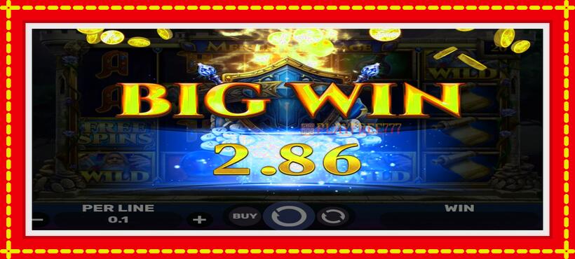 Slot machine Merlins Mirage with access to free game online, picture 3