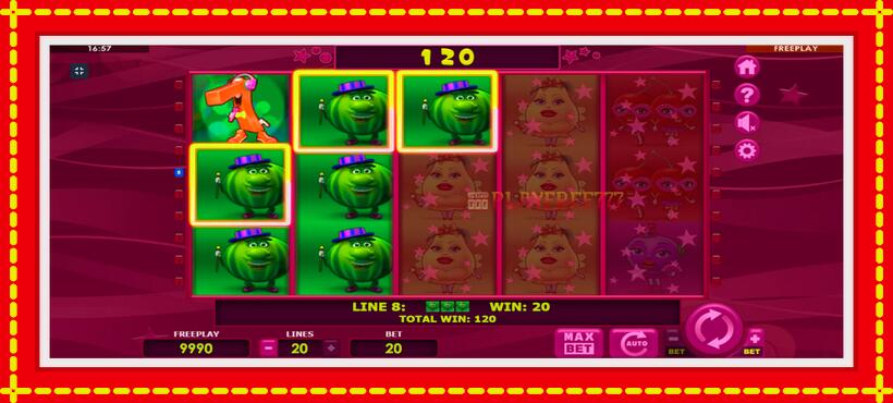 Slot machine Merry Fruits with access to free game online, picture 6