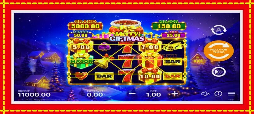 Slot machine Merry Giftmas with access to free game online, picture 3