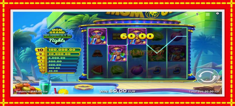 Slot machine MGM Grand Emerald Nights with access to free game online, picture 4