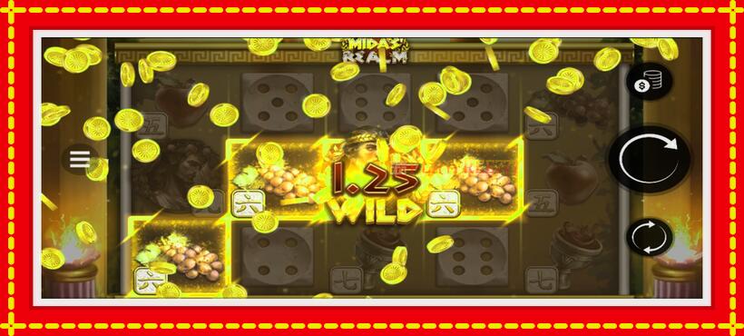 Slot machine Midas Realm Dice with access to free game online, picture 3