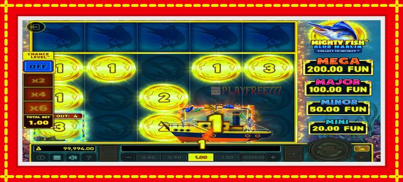 Slot machine Mighty Fish: Blue Marlin with access to free game online, picture 3