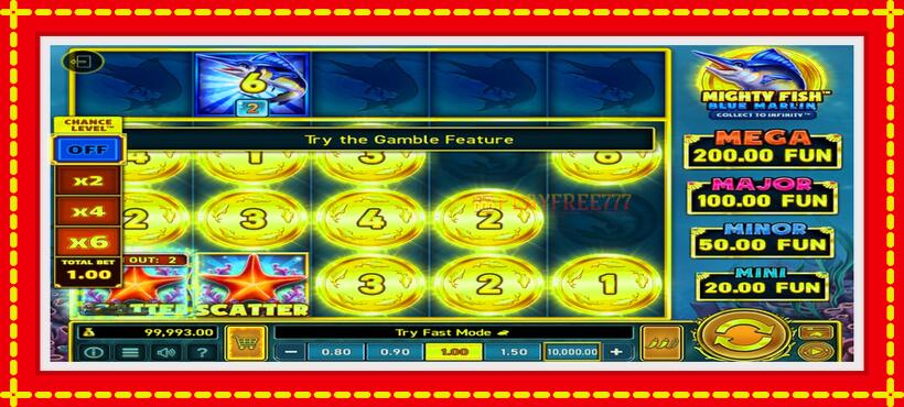 Slot machine Mighty Fish: Blue Marlin with access to free game online, picture 4