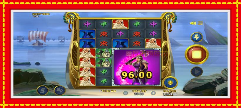 Slot machine Mighty Viking with access to free game online, picture 4