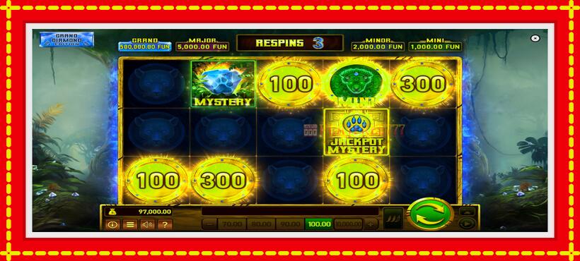 Slot machine Mighty Wild: Panther Grand Diamond Edition with access to free game online, picture 5