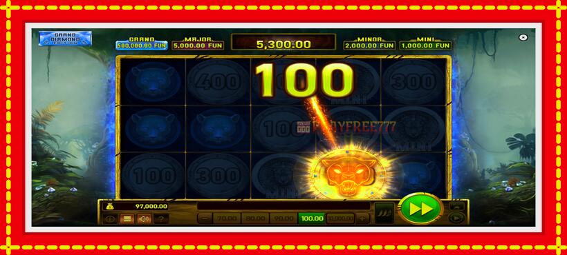 Slot machine Mighty Wild: Panther Grand Diamond Edition with access to free game online, picture 6