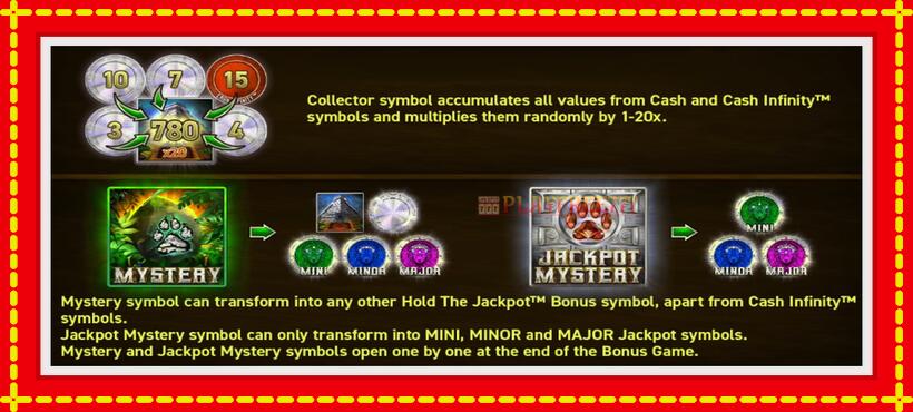 Slot machine Mighty Wild: Panther Grand Platinum Edition Halloween Jackpots with access to free game online, picture 5