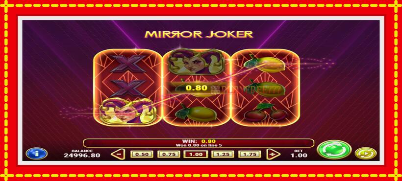 Slot machine Mirror Joker with access to free game online, picture 4