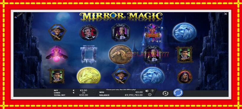 Slot machine Mirror Magic with access to free game online, picture 2