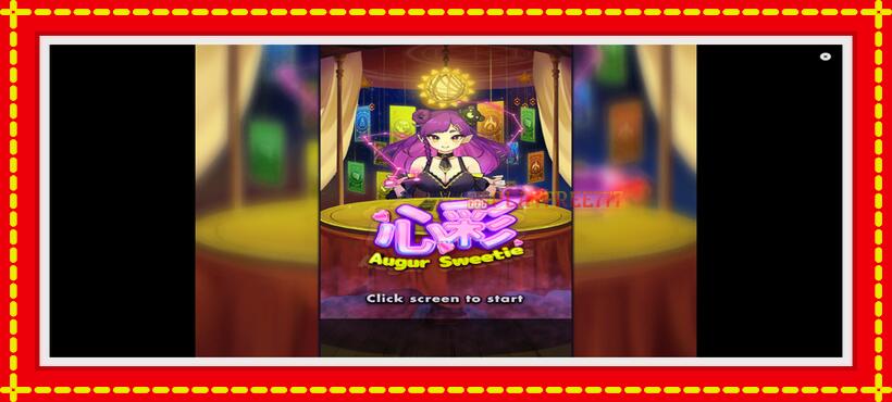 Slot machine Misa Augur Sweetie with access to free game online, picture 1