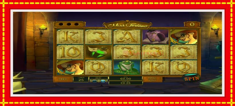 Slot machine Miss Fortune with access to free game online, picture 1