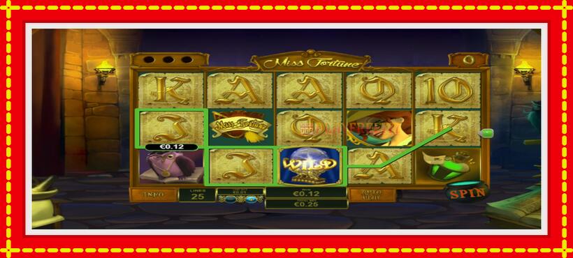 Slot machine Miss Fortune with access to free game online, picture 2