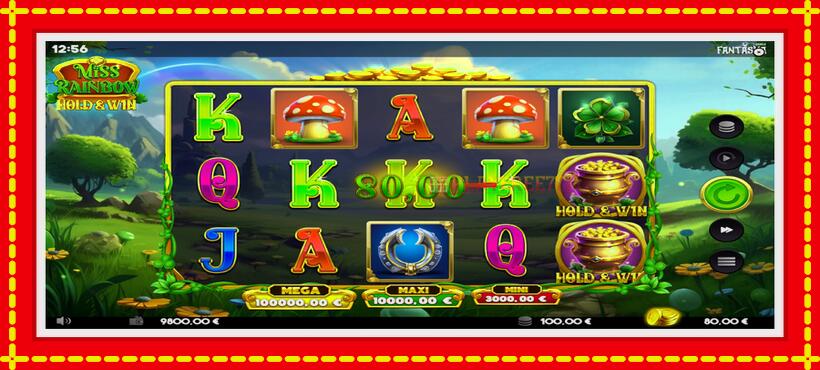 Slot machine Miss Rainbow: Hold & Win with access to free game online, picture 4