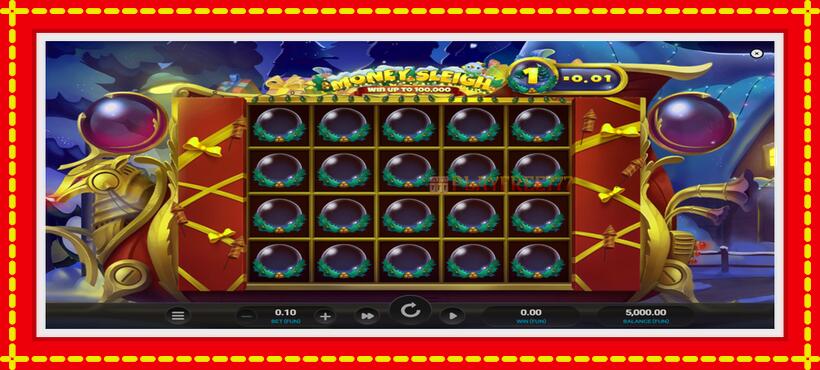 Slot machine Money Sleigh with access to free game online, picture 2