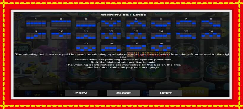 Slot machine Monster Lab with access to free game online, picture 6