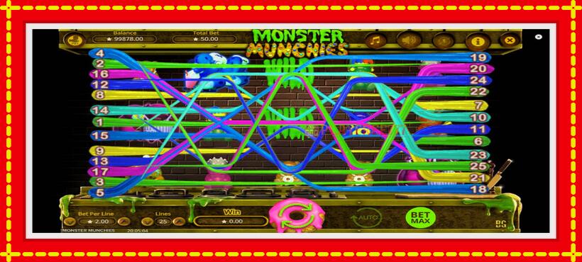 Slot machine Monster Munchies with access to free game online, picture 4