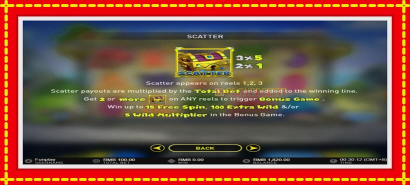 Slot machine Monsters Cash with access to free game online, picture 6