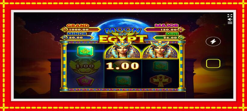 Slot machine Moon of Egypt with access to free game online, picture 2