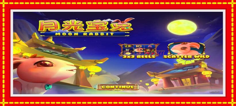 Slot machine Moon Rabbit with access to free game online, picture 1