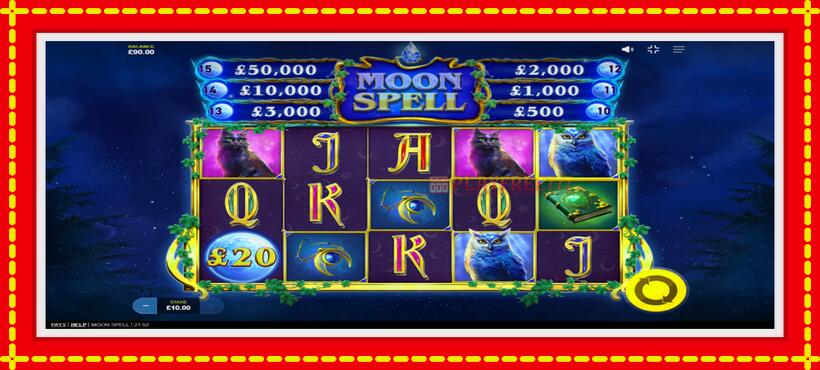 Slot machine Moon Spell with access to free game online, picture 4