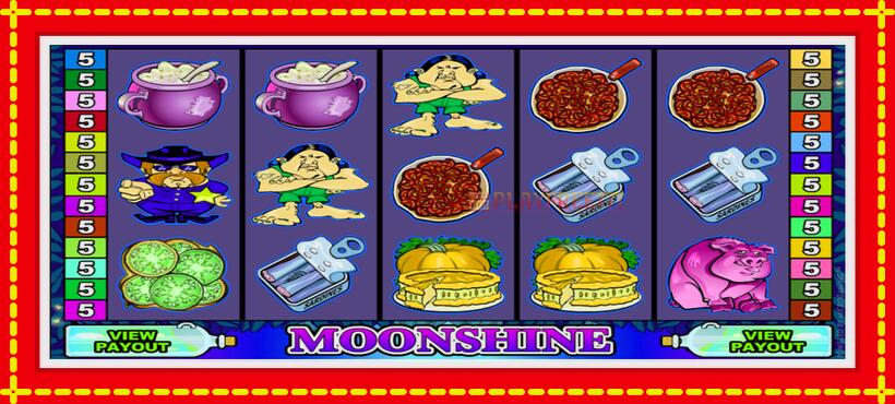 Slot machine Moonshine with access to free game online, picture 2